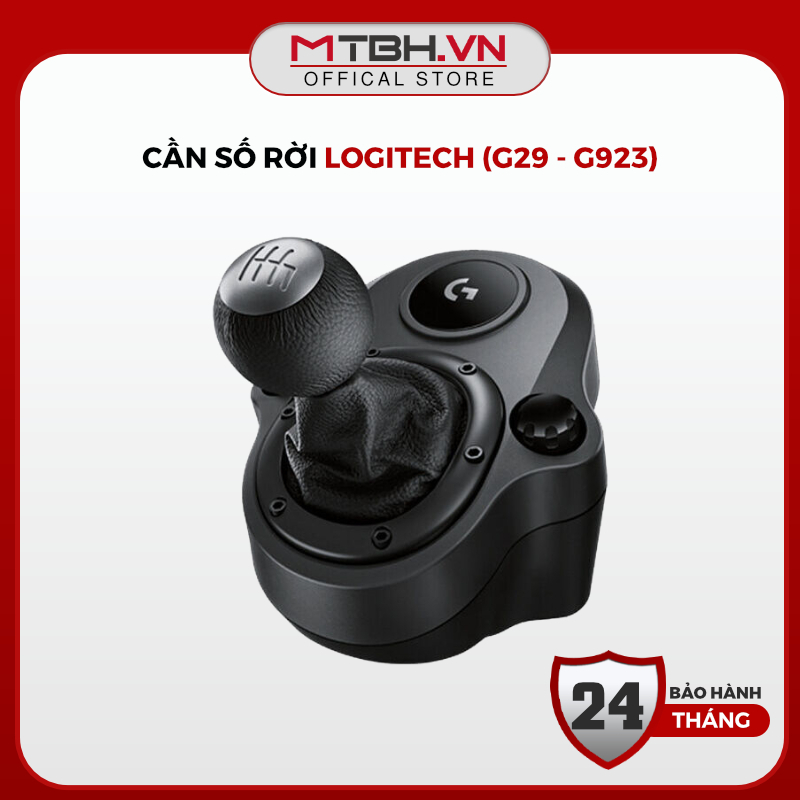 Cần Số LOGITECH DRIVING FORCE SHIFTER (G29-G923) - Cần 6 số với số lùi gạt xuống, thành phần thép và