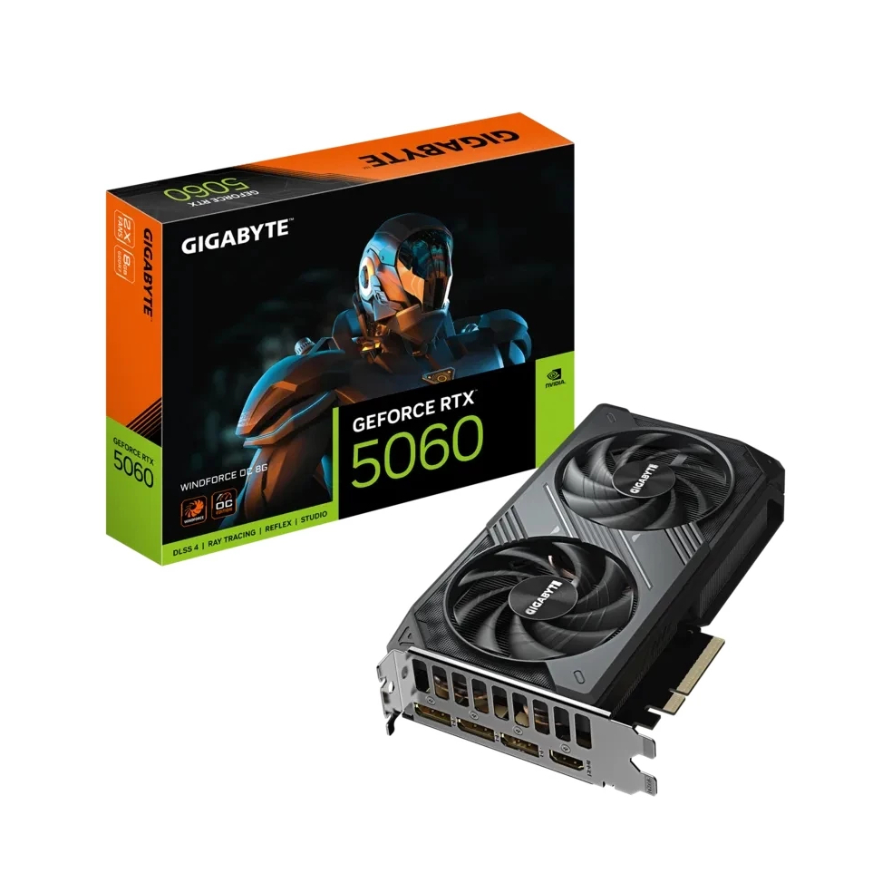 CARD MÀN HÌNH ( CŨ ) RTX 5060 GIGABYTE WINFORCE MAX OC 8GB KHÔNG BẢO HÀNH