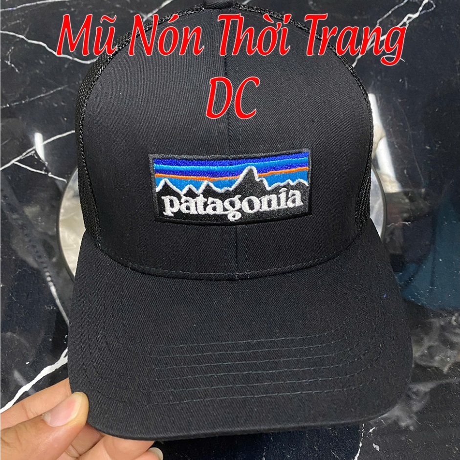 (Mua 1 Tặng 1 Nón) Nón Lưỡi Trai Phối Lưới In Logo Patagonia thoáng mát Phong Cách Trẻ Trung Cực Chấ