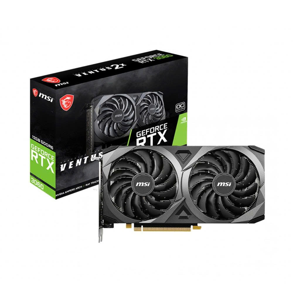 VGA Card MSI GeForce RTX 3060 VENTUS 2X 12GB OC GDDR6 FULLVAT CHÍNH HÃNG