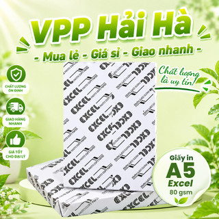 Giấy in A5 Excel 80 gsm