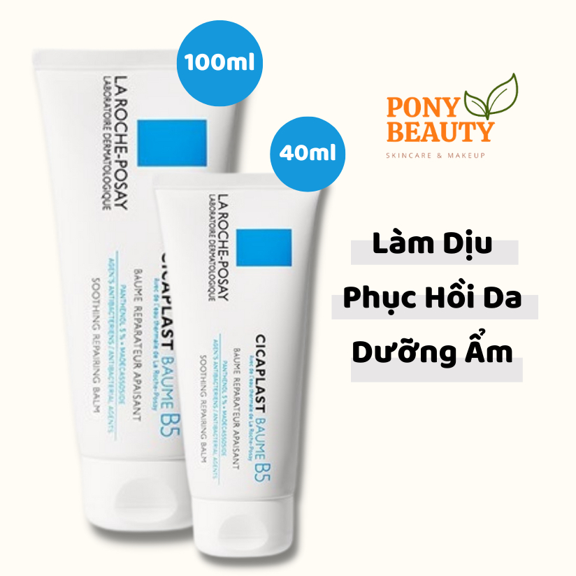 Kem dưỡng ẩm La Roche Posay Cicaplast Baume B5+ 40ml phục hồi da nhanh chóng - 40ml (mới)