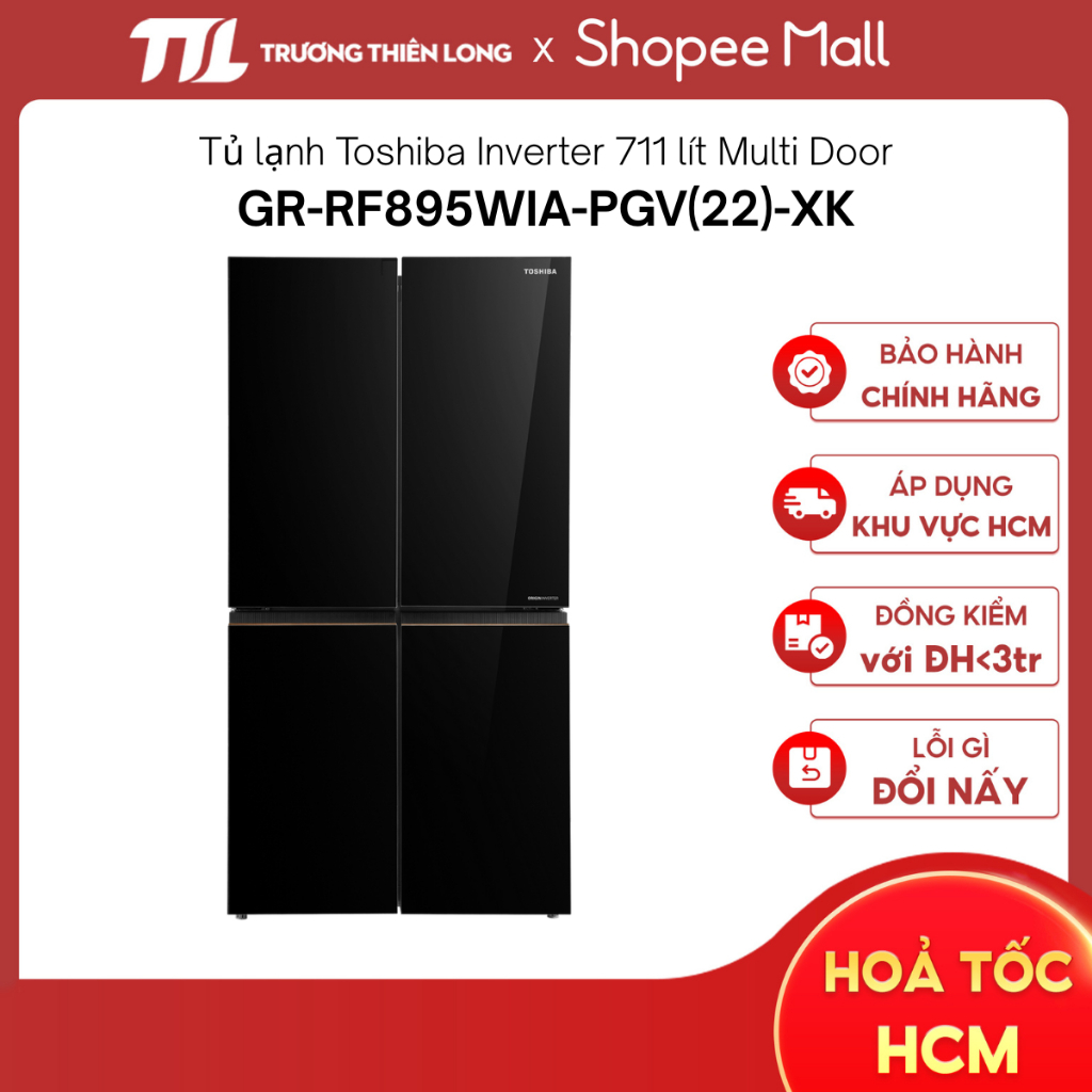 Tủ Lạnh Thông Minh Toshiba NaturePURE 711L GR-RF895WIA-PGV(22)-XK [FREESHIP HCM]