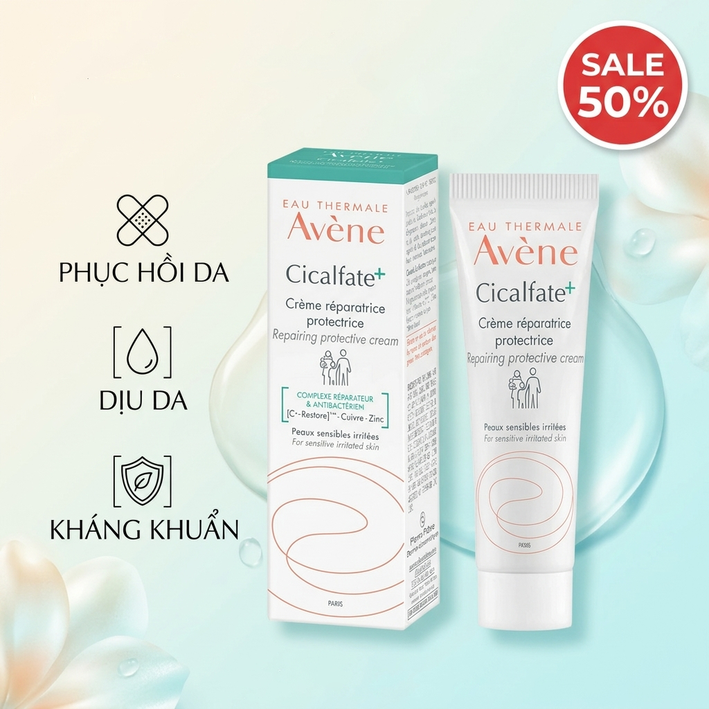Avene Kem Avene Cicalfate - 40ml (mới)