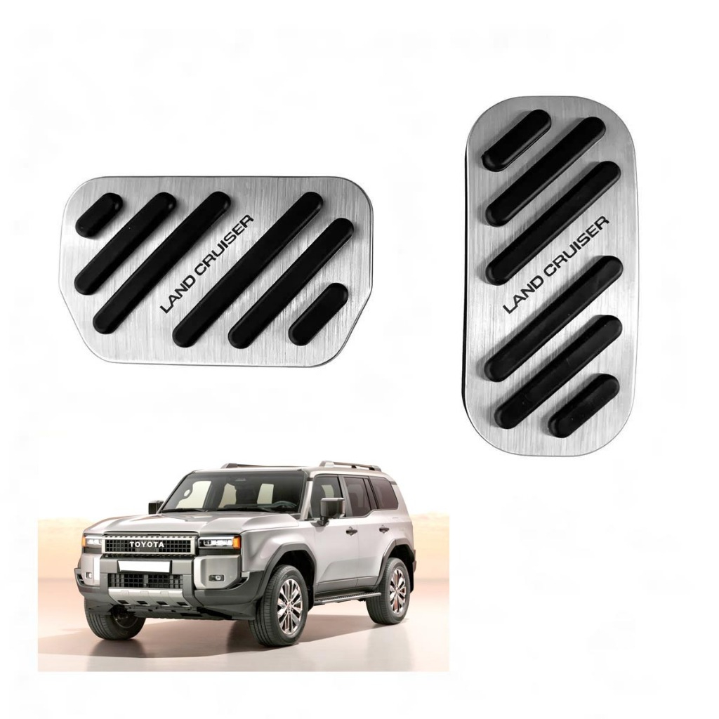 Ốp Bàn Đạp Chân Phanh Land Cruiser Prado LC250 2024 2025 2026 2027 - Ốp Chân Phanh Ga Prado LC250