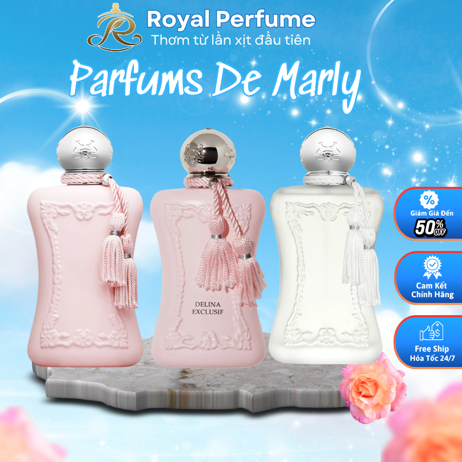 Nước Hoa Nữ Parfums De Marly Delina, Valaya, Delina Exclusif – Hương Hoa Sang Trọng Quyến Rũ