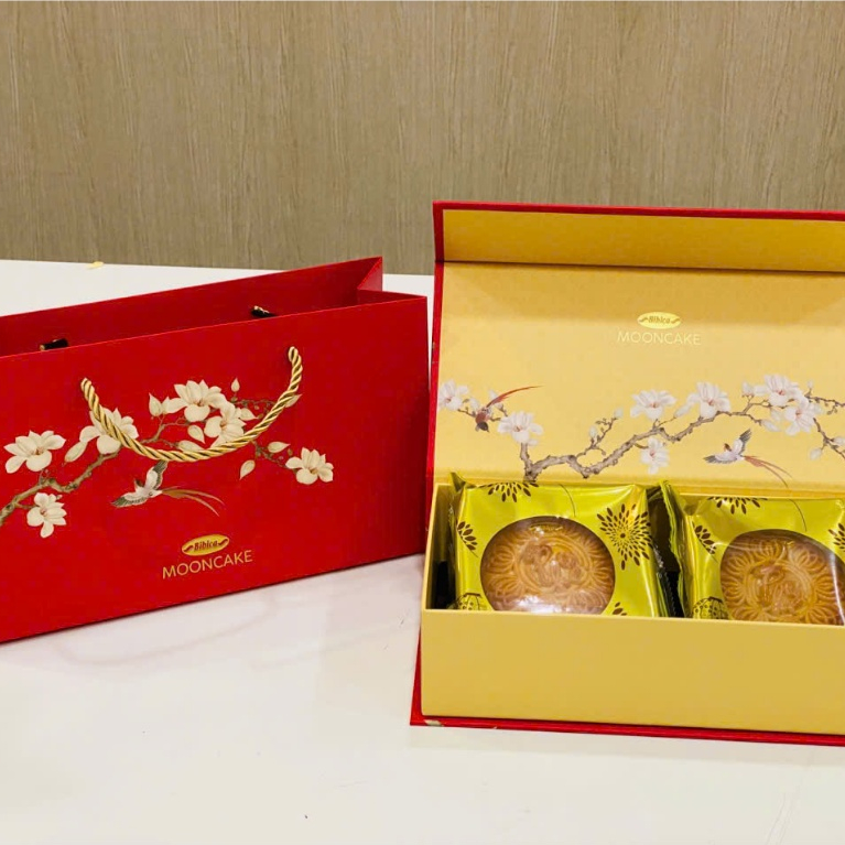 Bánh Trung Thu Bibica 2026 - Như Nguyệt Chính Hãng | Hộp 02 Bánh 150g Cao Cấp | Quà Biếu Trung Thu