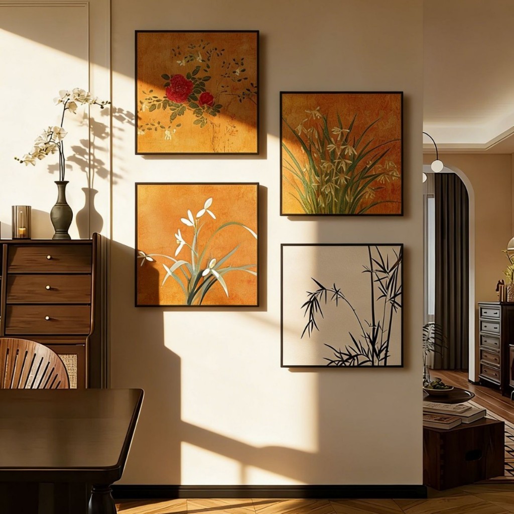 [VIDEO]  Tranh Treo Tường Phong Cảnh GD86 - Tranh Canvas Vuông Decor Phòng Khách , Phòng Ngủ , Homes
