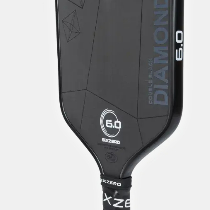 [SIX ZERO (6.0)] Vợt Pickleball Six Zero (6.0) Double Black Diamond Control