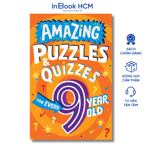 Amazing Puzzles and Quizzes for Every 9 Year Old - Sách thiếu nhi tiếng Anh