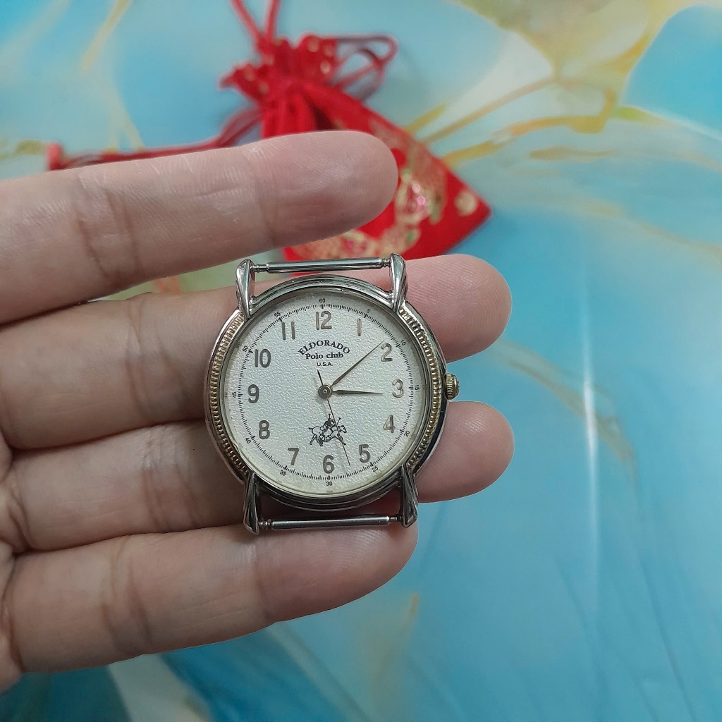 Mặt đồng hồ ELDORADO size mặt:32mmsecond hand si nhật- đã qua sử dụng