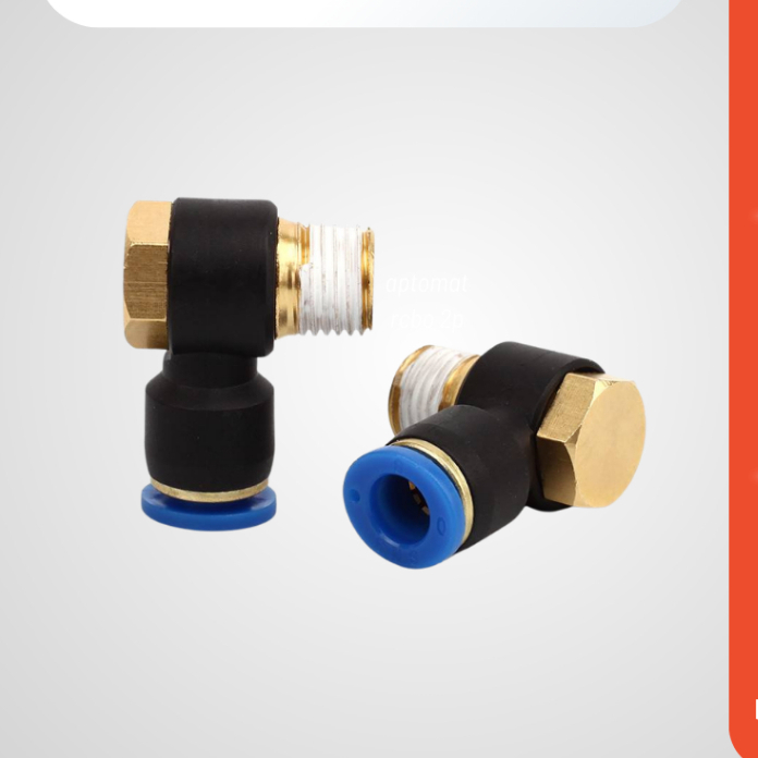 Đầu Nối Khí Nén SNS SPH, Fitting Ghép Nối Dây Dẫn Khí Nén, Nhựa Và Hợp Kim Đồng Kẽm