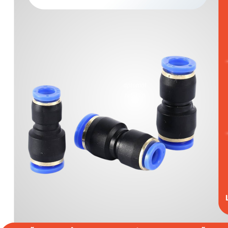 Đầu Nối Khí Nén SNS SPG, Fitting Ghép Nối Dây Dẫn Khí Nén, Chất Liệu Nhựa