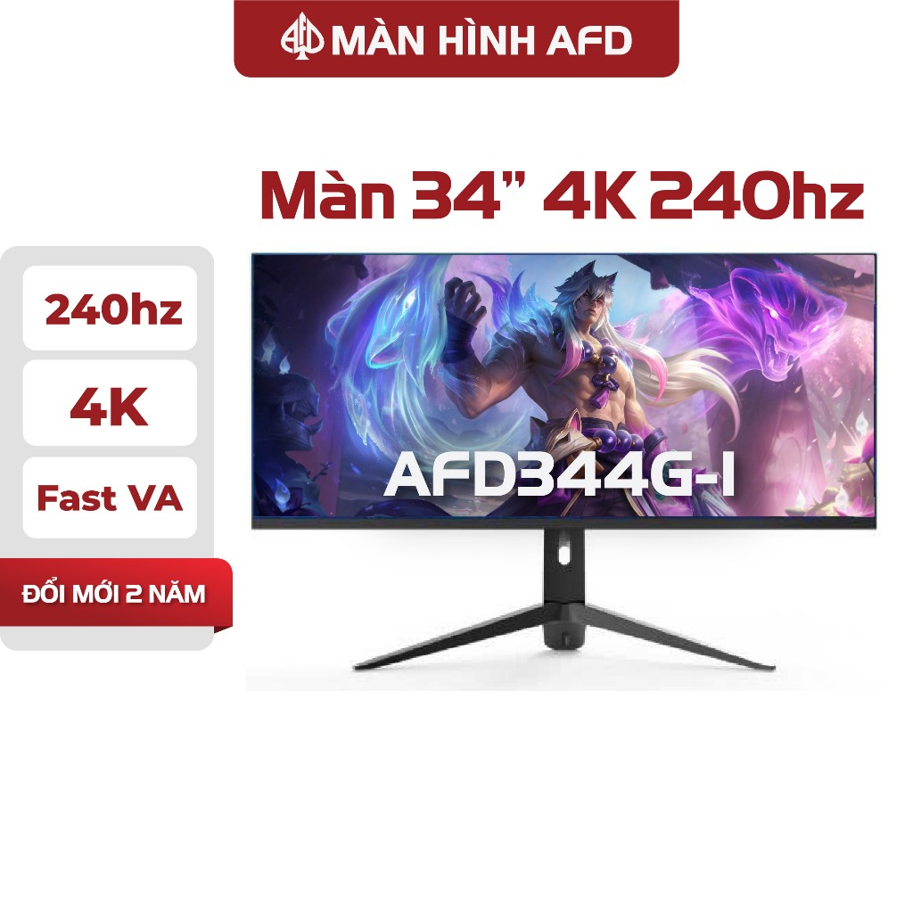 Màn hình AFD 344G Pro 34'' 4K 210Hz HVA - Chuyên Game