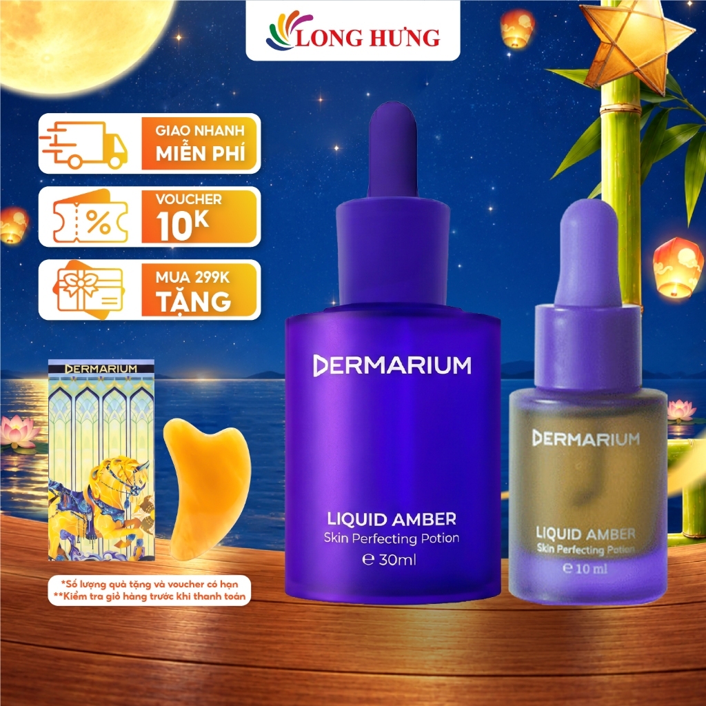 Serum giảm mụn Dermarium Liquid Amber (10ml/30ml)