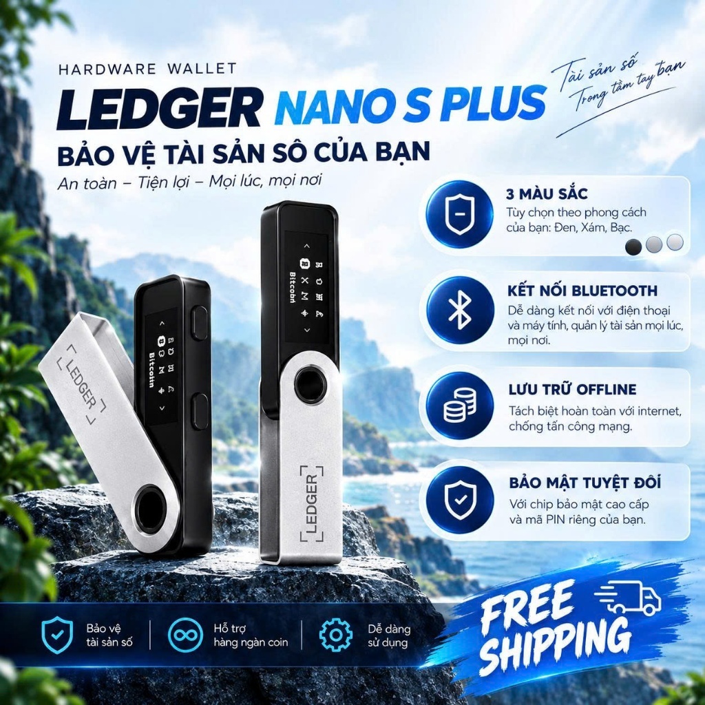 VÍ LẠNH LEDGER S PLUS