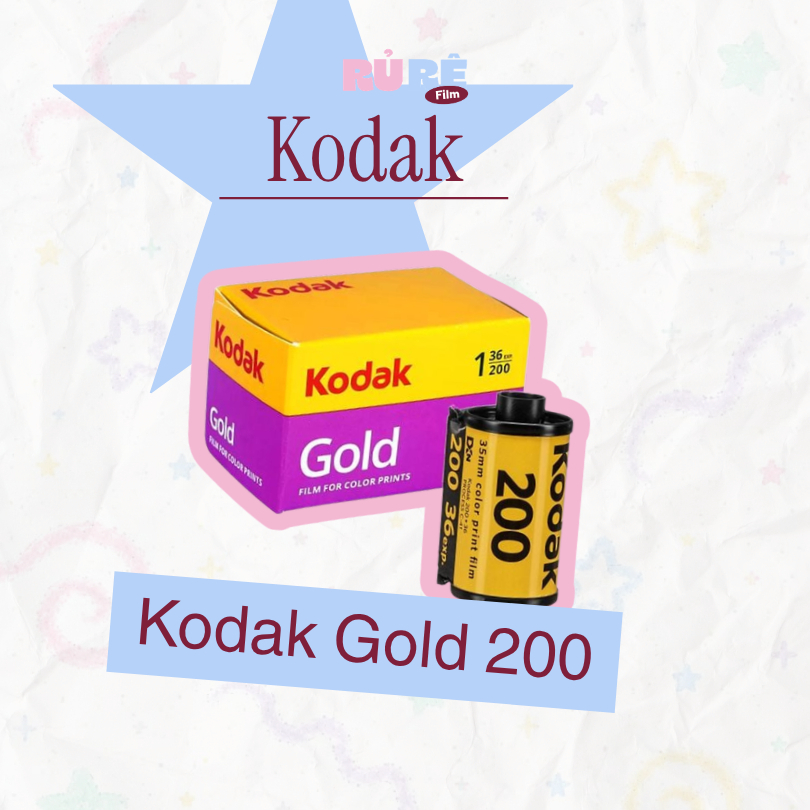 Kodak Gold 200 - 35MM ISO 200 36 exp - Rủ Rê Films