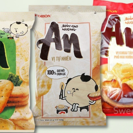 Combo 2/3 gói bánh gạo An Orion / bánh gạo nhật ICHI / bánh gạo One One