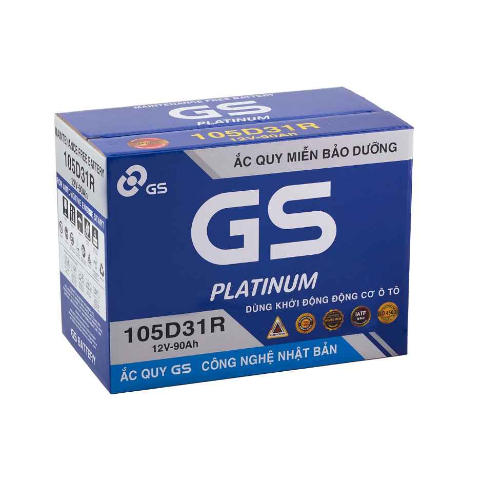 Bình GS MF 105D31R (12V-90Ah)