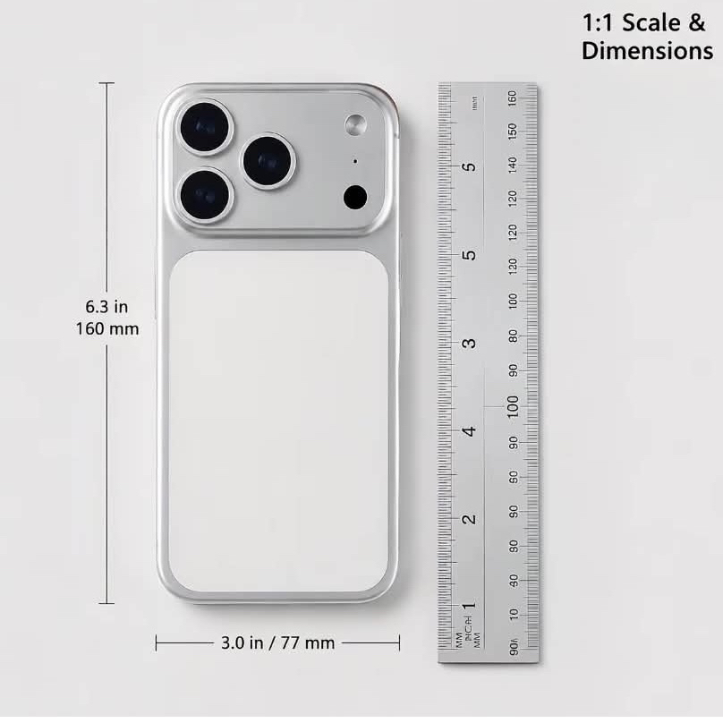 Mô hình điện thoại iphone 1:1