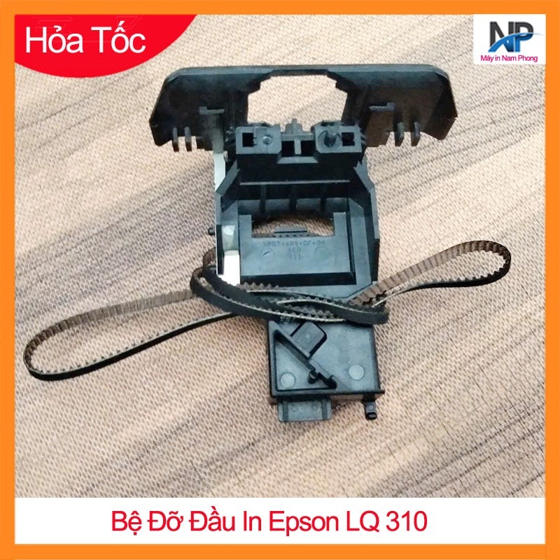 Bệ Đỡ Đầu In Kim Epson LQ 310 + Dây Cu roa Epson LQ 310 - Zin Bóc Máy - Lành Lặn
