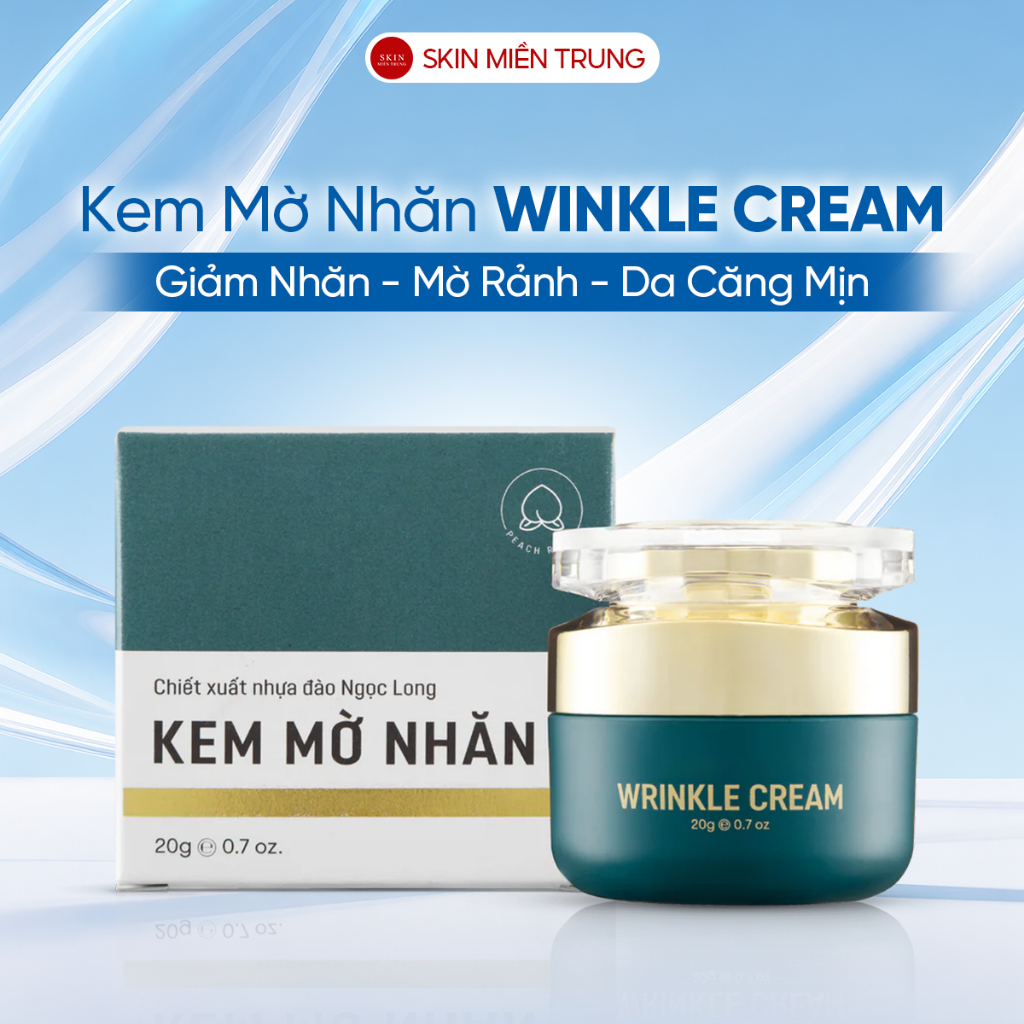 Kem Dưỡng Mờ Nhăn Wrinkle Abera – Hỗ Trợ Cải Thiện Nếp Nhăn, Dưỡng Ẩm Da Căng Mịn, Săn Chắc & Tươi T