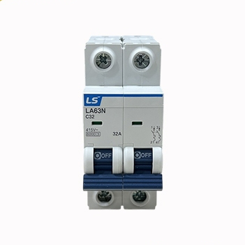 LS cầu dao tự động MCB Aptomat LA63N ( BKJ63N ) 2 pha 6A-10A-16A-20A-25A-32A-40A-50A-63A