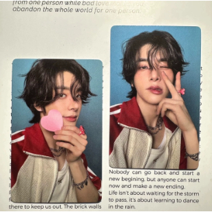 ♡ ENHYPEN JAKE ROMANCE UNTOLD INCEPTIO Ver. Yellow PB Photocard A+B Set ♡