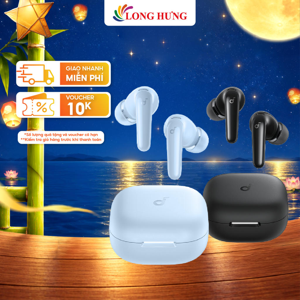 Tai nghe Bluetooth True Wireless Anker Soundcore R60i NC D1202 - Hàng chính hãng