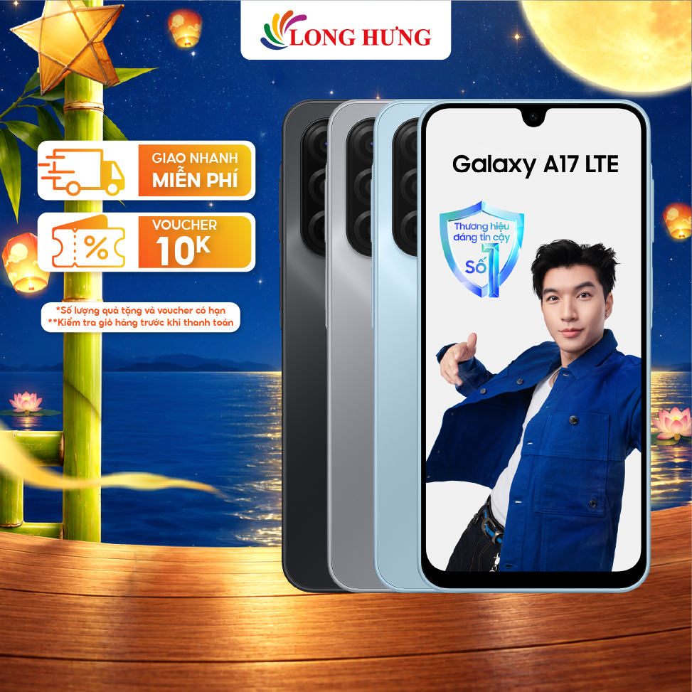 Điện thoại Samsung Galaxy A17 LTE - Hàng chính hãng