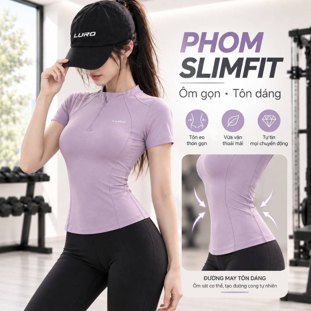A6 — Áo thun thể thao nữ phối lưới 4