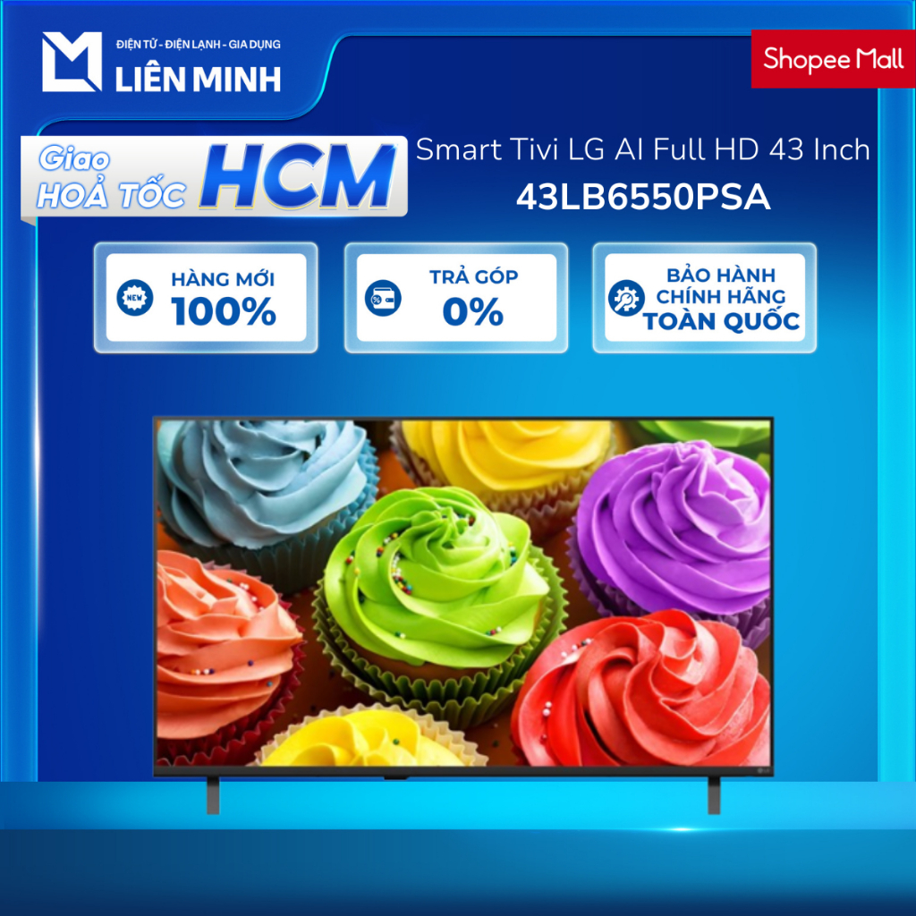 43LB6550PSA | 43QNED81ASA Smart Tivi LG AI Full HD 43 Inch [Giao Toàn Quốc]