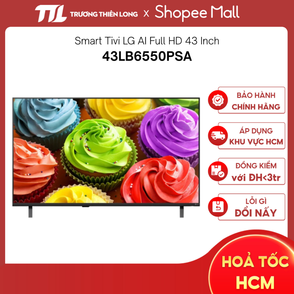 43LB6550PSA | 43QNED70ASA Smart Tivi LG AI Full HD 43 Inch [TOÀN QUỐC]