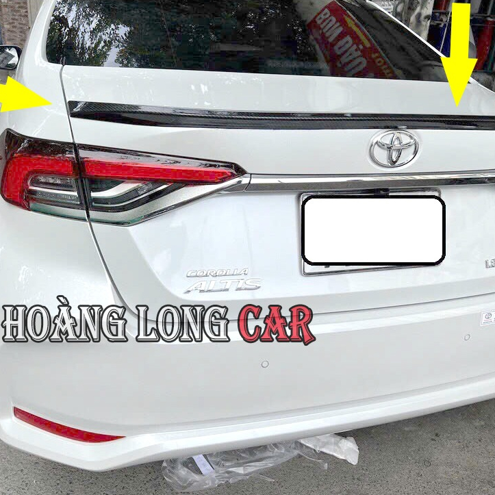 Đuôi Gió Altis 2022 2023 2024 2025 2026 ( Liền Cốp ) - Cánh Gió Thể Thao Toyota Altis