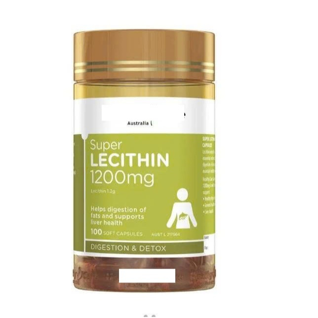 Viên Uống Mầm Đậu Nành Super Lecithin 1200mg 100 viên (Lecithin HTC)