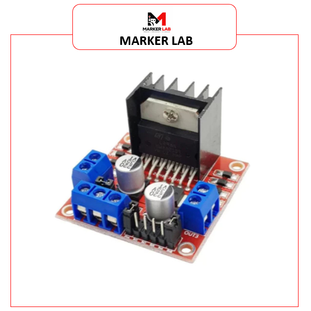 Module Điều Khiển Động Cơ L298N 2 Kênh - Driver Motor DC Stepper Cho Arduino ESP32 Robot DIY