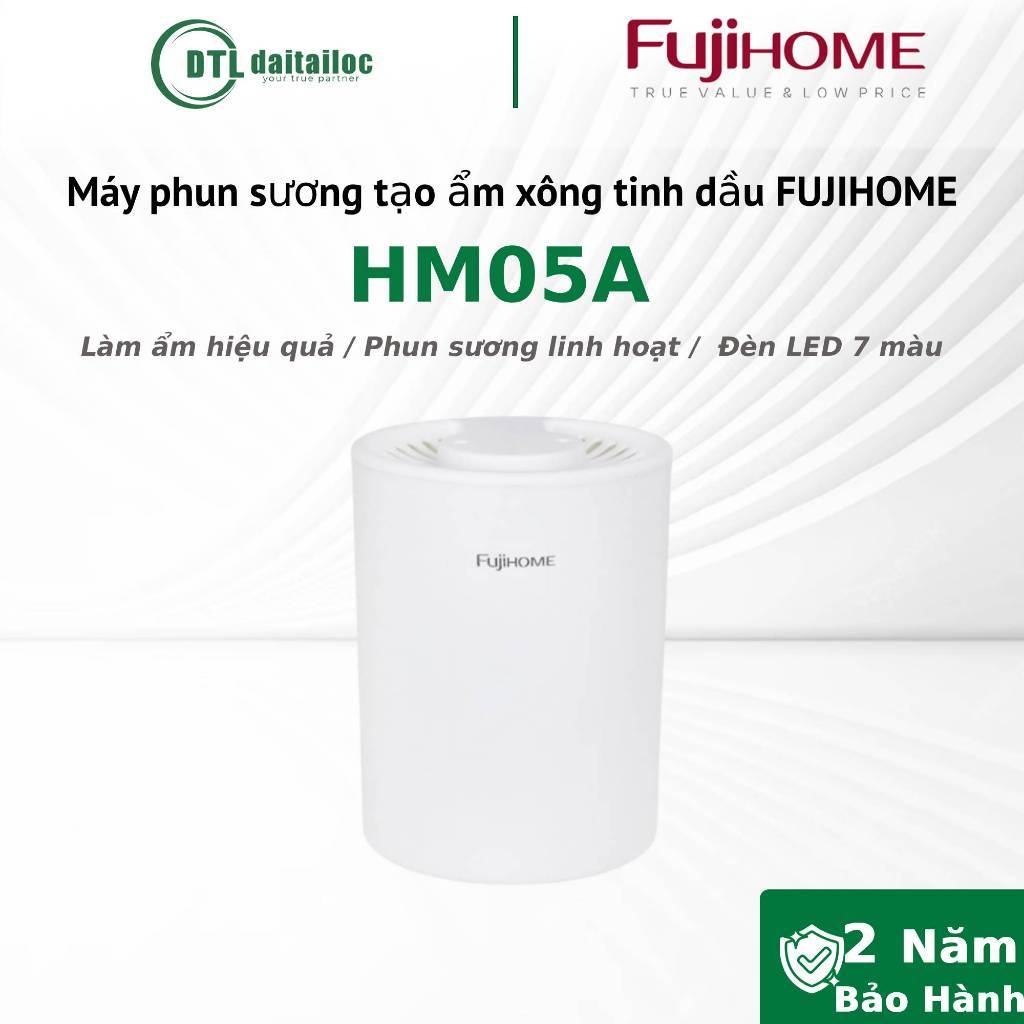 Máy phun sương tạo ẩm xông tinh dầu 5 Lít FUJIHOME HM05A | Chính hãng | Bảo hành 24 tháng