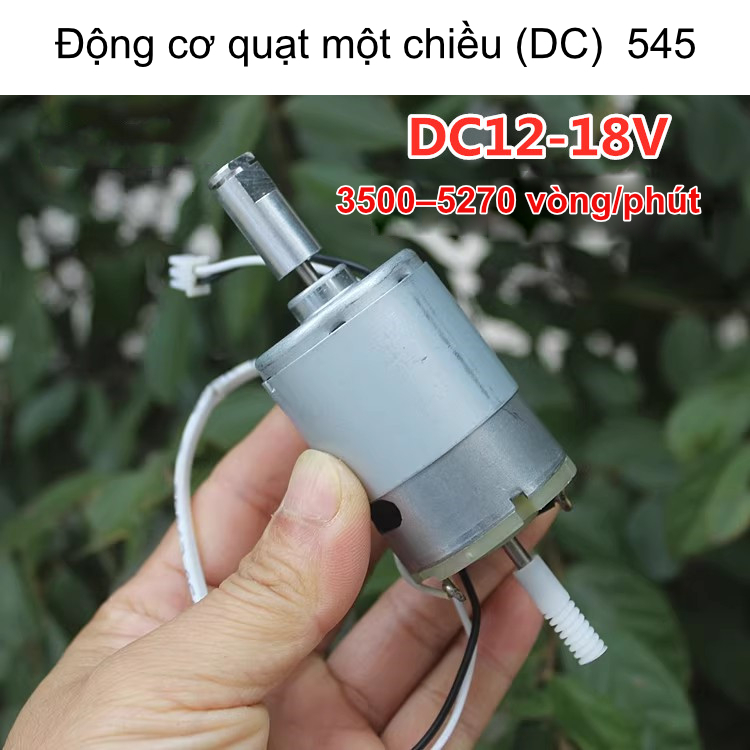 Động cơ quạt DC  545 DC12V-18V