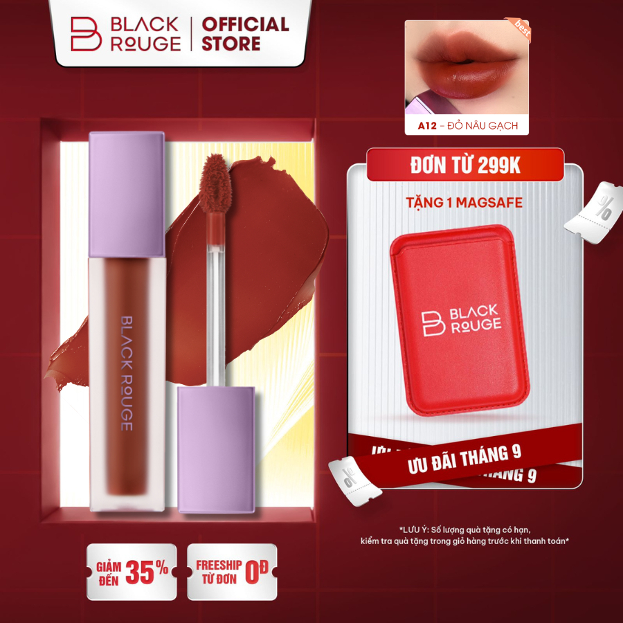 Son Kem Black Rouge Air Fit Velvet Tint Ver 2 - 4.5g