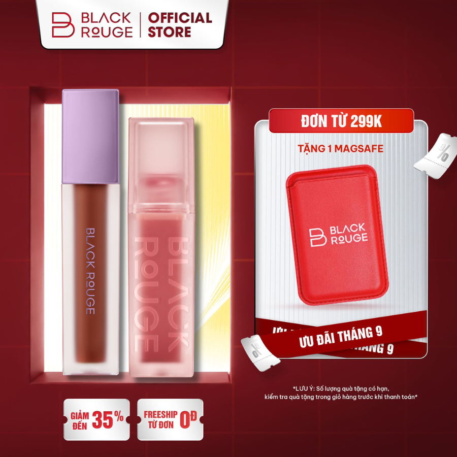 Combo 1 Son Kem Black Rouge A12 + DL06