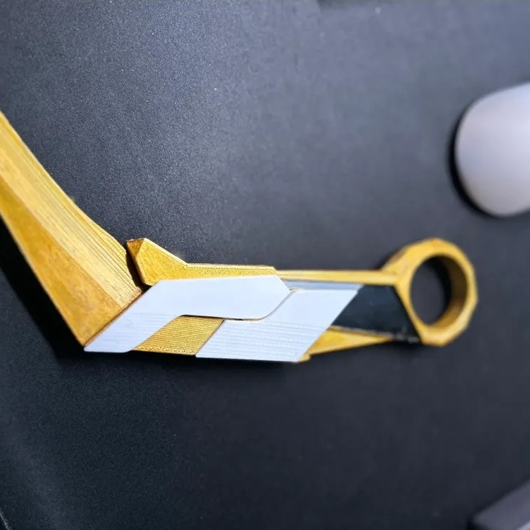 Mô Hình Dao Karambit Prime 2.0 Valorant - Dao Móng Vuốt Gập Mở Xoay Trọng Lực Fidget Toy Xả Stress T