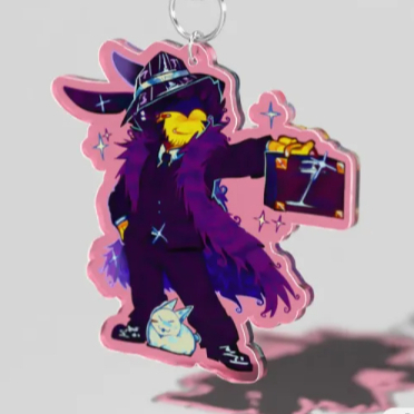 Mafioso Forsaken Acrylic Keychain