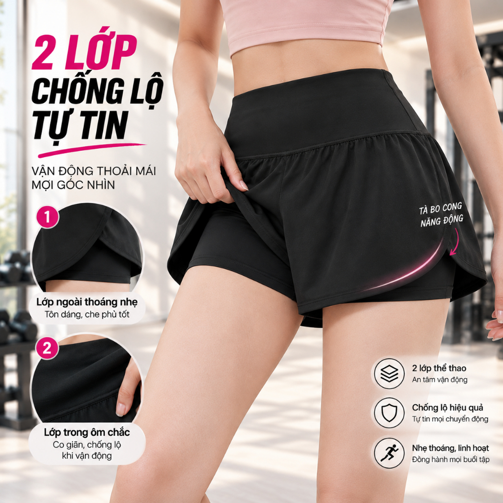Q6N — Quần thể thao nữ 2 lớp 5