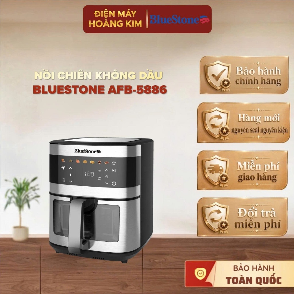 Nồi chiên không dầu BlueStone AFB-5886