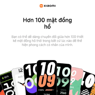 [Mở bán] Đồng hồ thông minh Xiaomi Band 11 Active | Màn hình 1.47 inch| Hỗ trợ 50 chế độ thể thao| Pin 300mAh | 5ATM