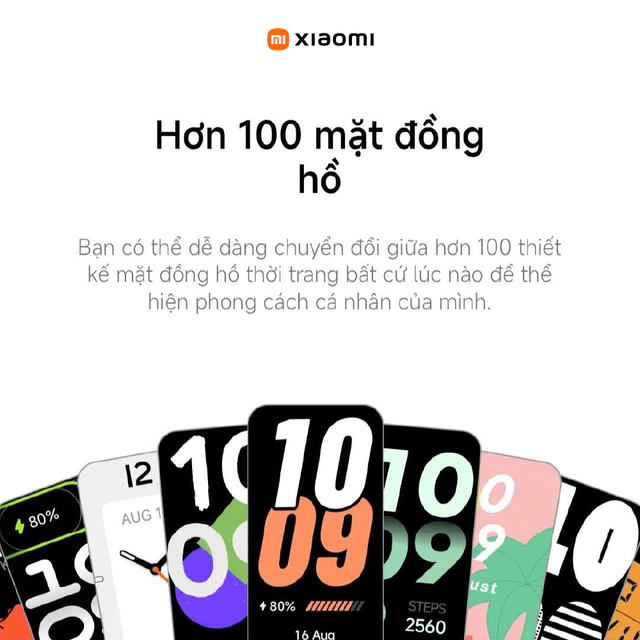 [Mở bán] Đồng hồ thông minh Xiaomi Band 11 Active | Màn hình 1.47 inch| Hỗ trợ 50 chế độ thể thao| Pin 300mAh | 5ATM
