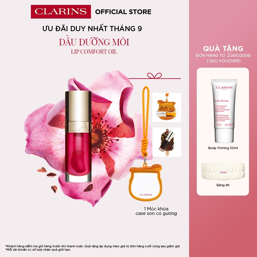 Dầu Dưỡng Môi Clarins Lip Comfort Oil 7ml