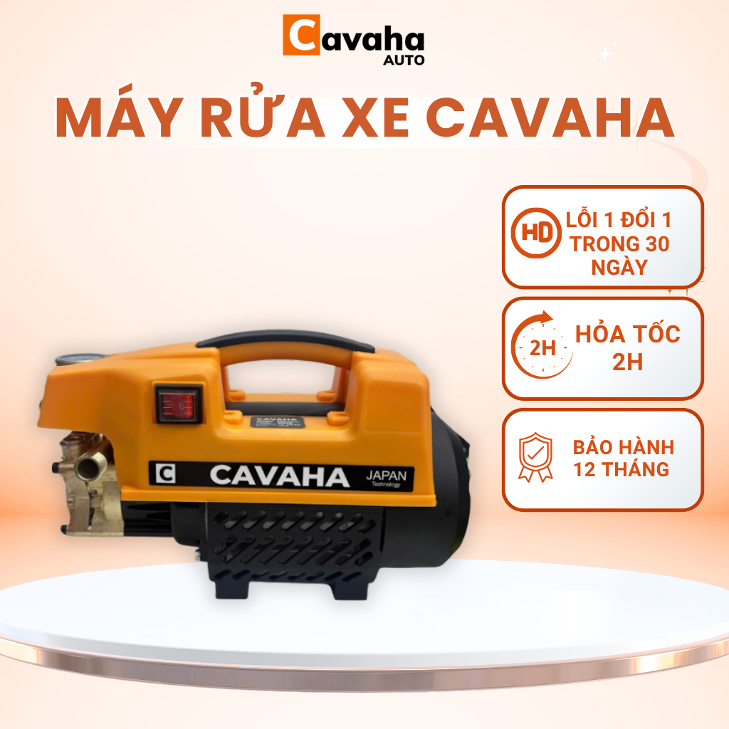 Máy rửa xe Cavaha AQT125-3500W Công suất 3500W
