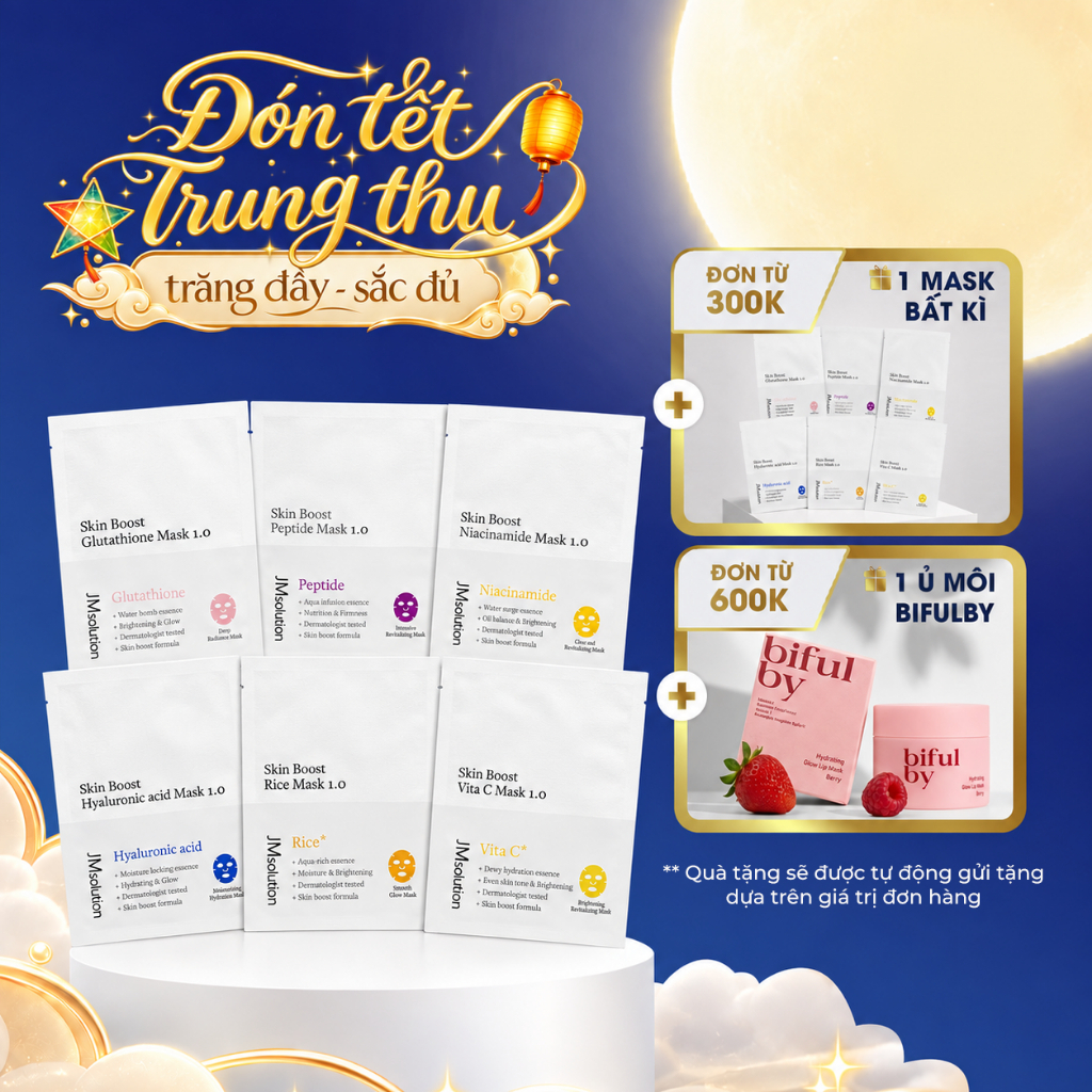 [JMsolution] Mặt Nạ Thế Hệ Mới JMsolution SKin Boost - Theo Từng Loại Da