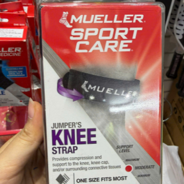 [MUELLER] Băng gối đơn Mueller - JUMPER'S KNEE STRAP - ML.992 (1 chiếc/ hộp)